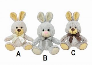 Obrázek z Králíček plyš 3druhy 20cm 